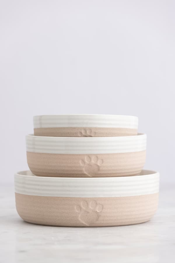 MC-Pet food skål 18cm Heart Paw