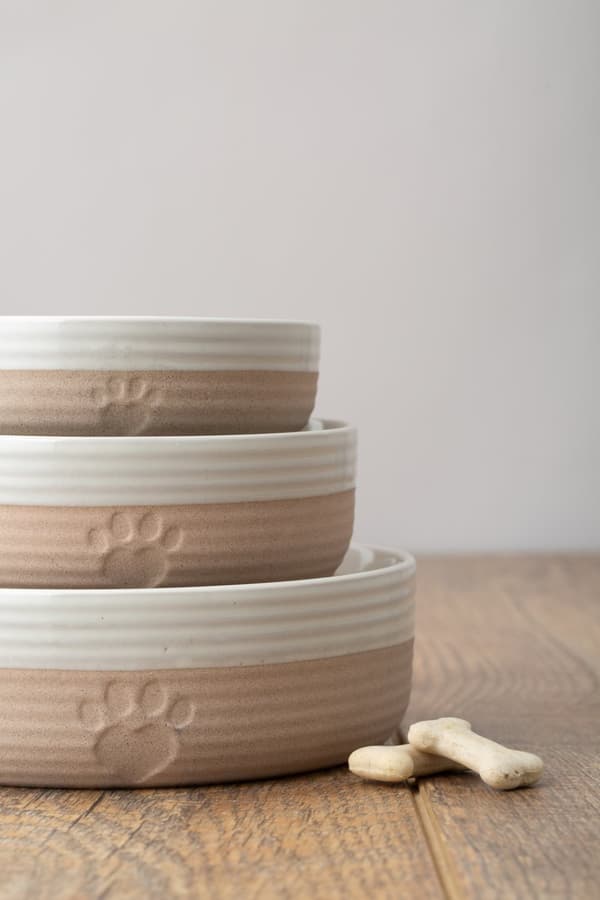 MC-Pet food skål 18cm Heart Paw