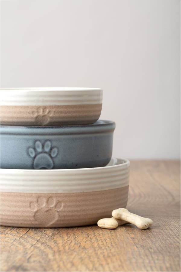 MC-Pet food skål 18cm Heart Paw