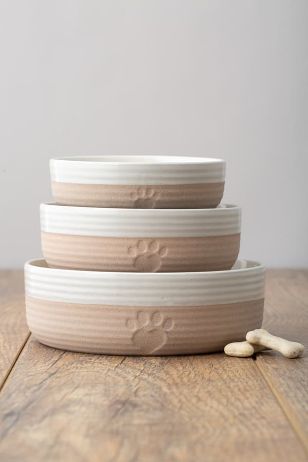 MC-Pet food skål 12,5cm Hjertepote