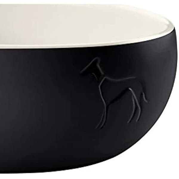 Keramikskål - HUNTER - Lund - Svart - 310 ML - Halkfri