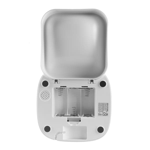 Grönblå automatisk djurmatsdispenser, 6L, USB 5V1A, GB393