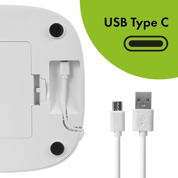 Grönblå automatisk djurmatsdispenser, 6L, USB 5V1A, GB393