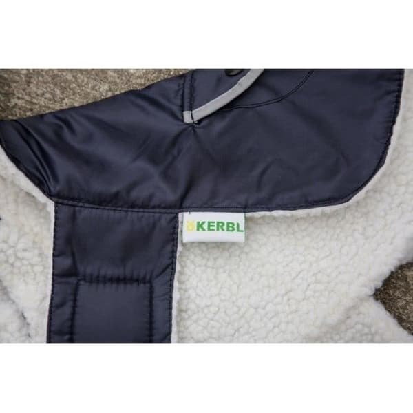 Varm hundkappa - KERBL - TEDDY - 55 cm - Blå