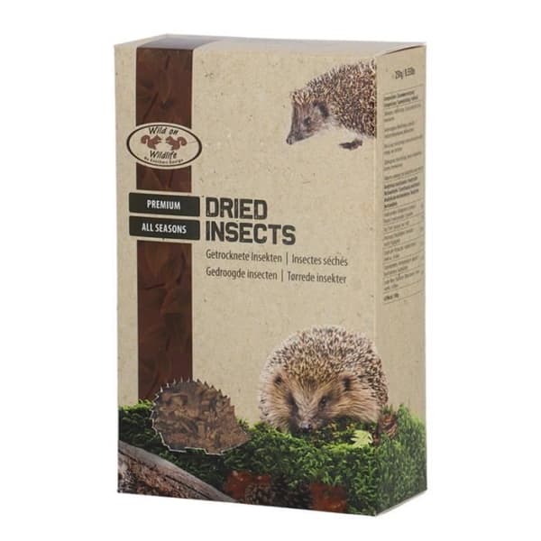 Djurfoder - Bäst för fåglar - Burk med torkade insekter - 250 g - Utomhus - Beige