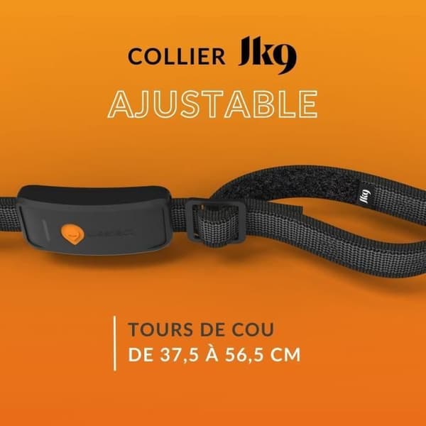 GPS hundhalsband - WEENECT Dog XT - XL antenn - Vattentät - Julius-K9 halsband - Fungerar med abonnemang - Svart