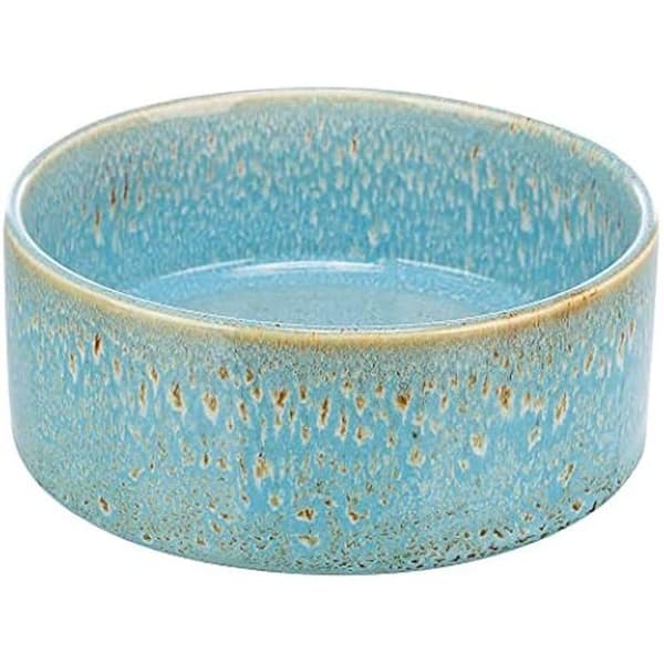 Hundmatare - TRIXIE - Keramik - 0,9 l - Ø 16 cm - Blå
