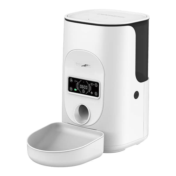 Dogness F17 4L smart matdispenser med plastbeholder (hvit)