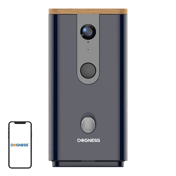 Smart snackmater med kamera T03 Dogness (svart)