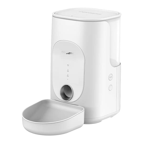 Dogness F16 WiFi 5G 4L smart matdispenser med plastbeholder (hvit)
