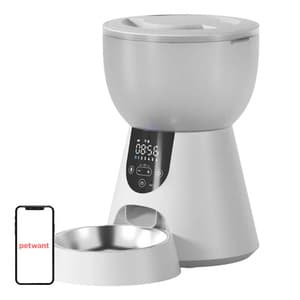 Petwant 4L automatisk foderautomat F17-LED
