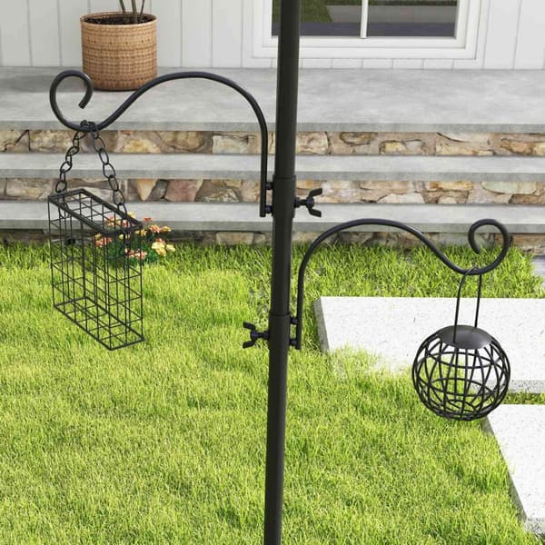 Rootz Bird Feeder Stand Set - Bird Station - Feeder Kit - houkuttelee villieläimiä - 58 cm x 58 cm x 226 cm