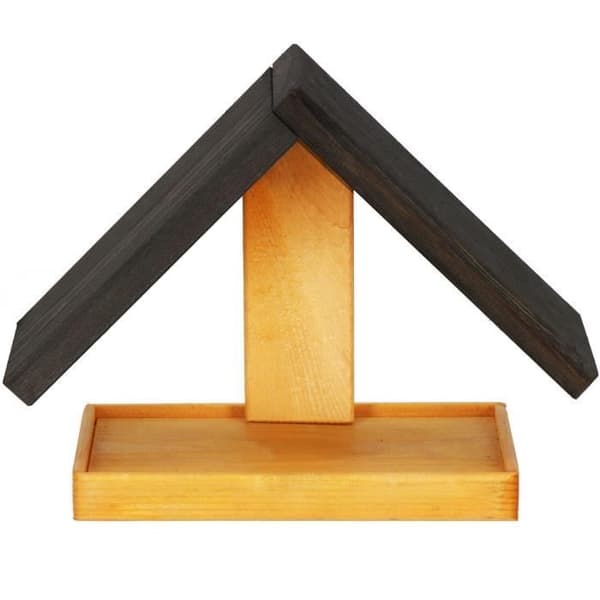Fågelmatningshus - Springos - 31 x 13 x 22,5 cm - Väderbeständigt Trä - Liten Fågel