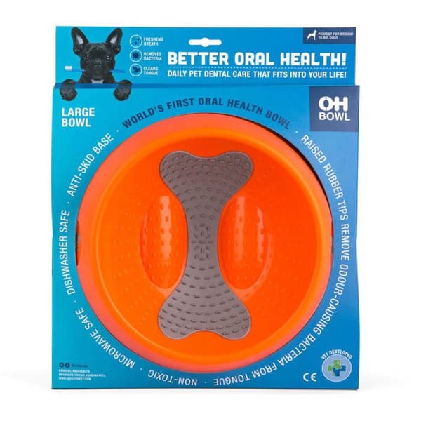 LITEN ORANGE SKÅL 17 cm