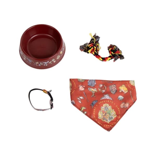 Gåvoset Harry Potter Röd Multikomposition Hund 4 Delar