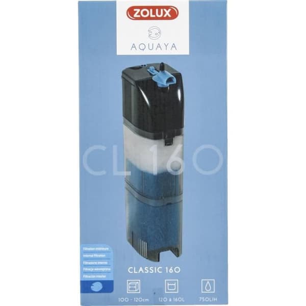 Internfilter - Zolux - Classic - För akvarier från 120 till 160 L - Flödeshastighet på 750 L/h - 14W