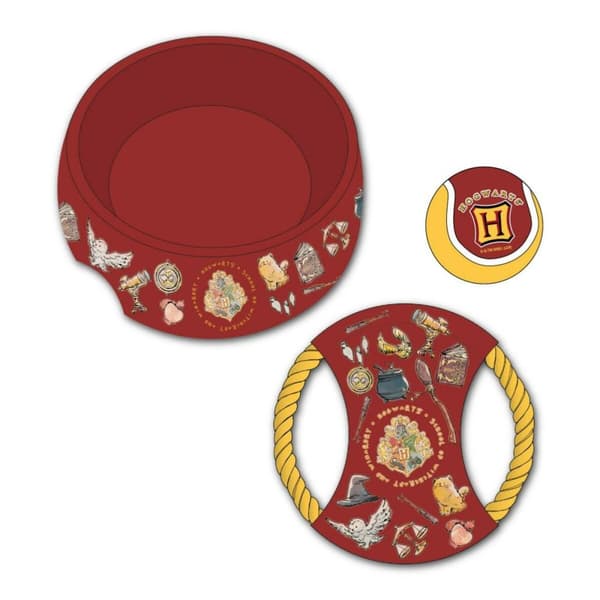 Lahjasetti Harry Potter Tummanpunainen 21,0 x 21,0 x 8,8 cm Koira