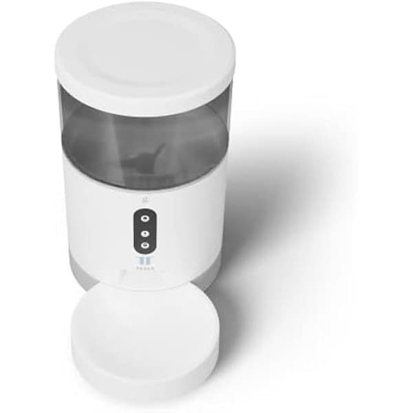 Intelligent matbehållare för djur - TESLA - TSL-PC-BL4C - HD-kamera - Wi-Fi - 4000 ml Vit