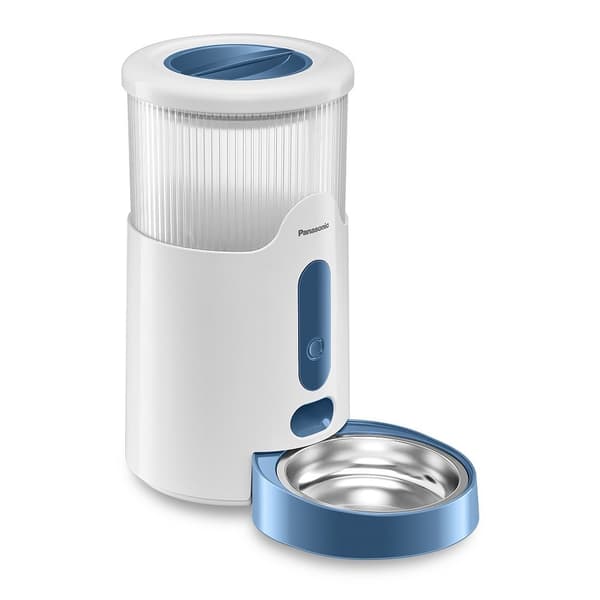 Panasonic CP-JNF01CW hunde/katte foderautomat/vander Plast, rustfrit stål Hvid Universal Automatisk foderautomat til kæledyr Hvid
