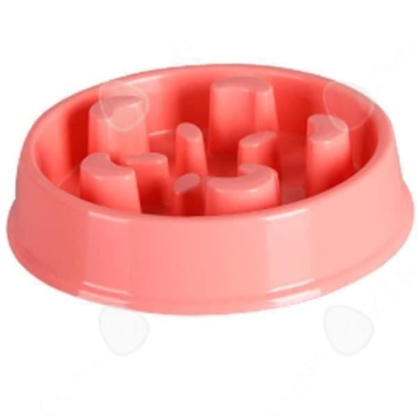 Antifrossande skål - CONFO - Rosa - Plast - För hundar och katter - Säker och giftfri