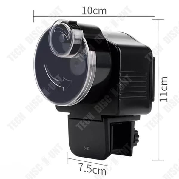 Fiskmatare - TD® - Elektronisk Timing - Automatiskt Fodring - PVC