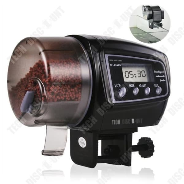 Fiskmatare - TD® - Elektronisk Timing - Automatiskt Fodring - PVC