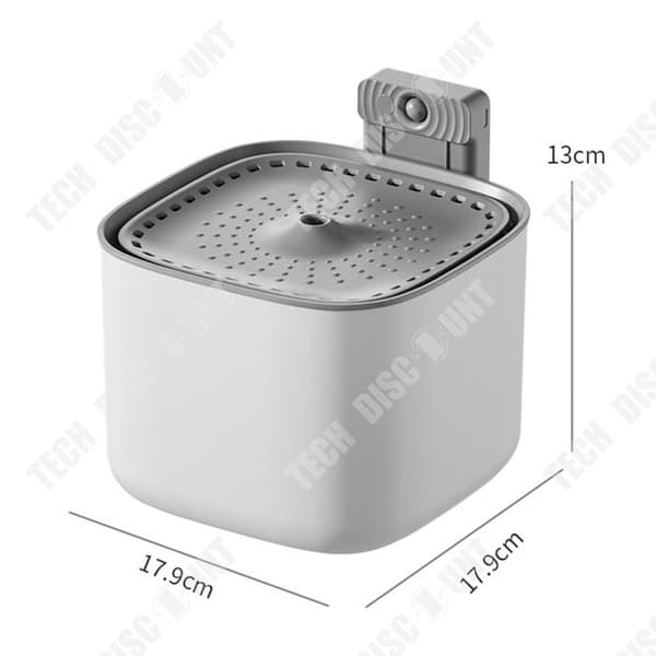 TD® Automatic Pet Waterer Intelligent Wireless Recirculation Drinker Drinker för katter och hundar