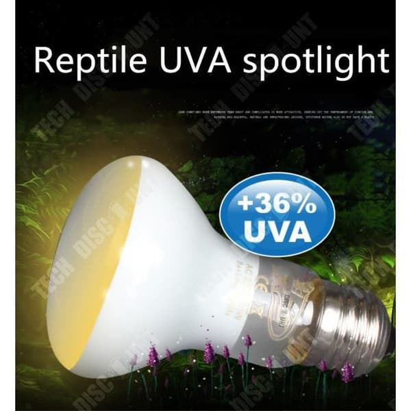 TD® Reptilakvariumslampa UVA Nattuppvärmning Ersätt Solen Uppvärmning Djurbelysning Solljus Värme Ljus Glas Liten