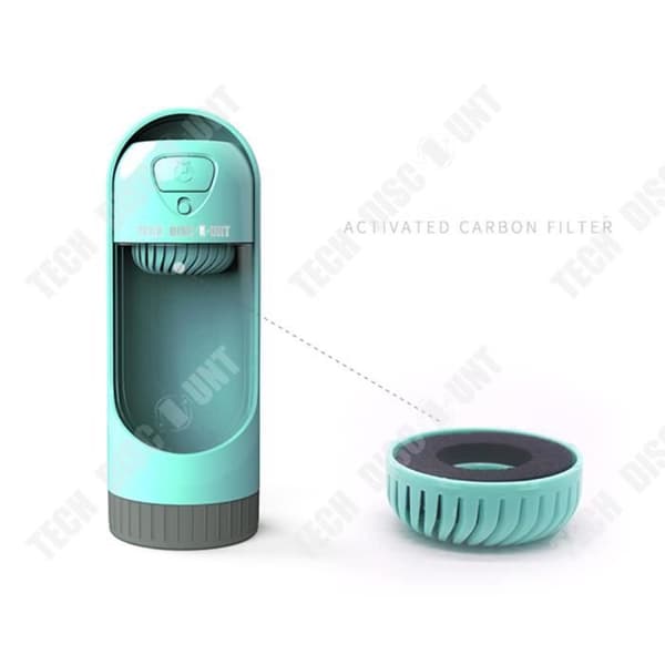 TD® Hundvattenflaska Resepromenad Cat Anti Waste dricksvattendrickare Bärbar flaskdispenser för husdjur