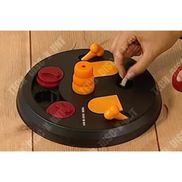 TD® leksaksdispenser kibble katt hund utbildningsskål tugga oförstörbar fast godis inomhus husdjur