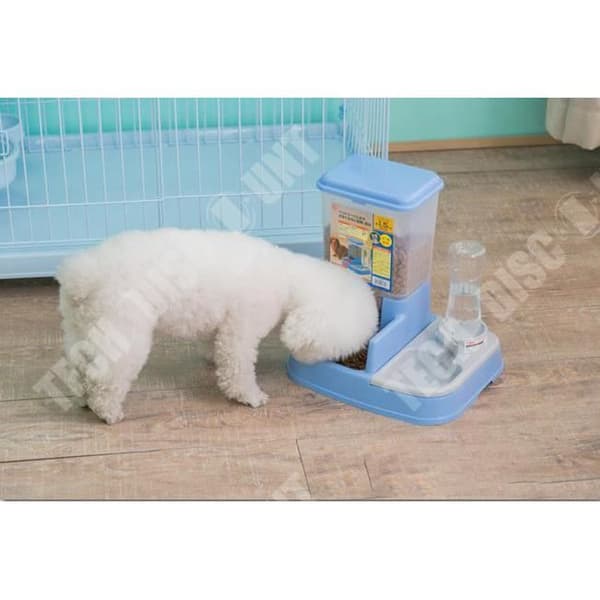 TD® Automatisk husdjursmatare för hundmat, matare, vattenmatare, hund- och kattmatare