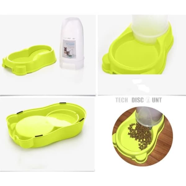 TD® Cat Hundmatskål Medium Halkfri Husdjur Resor Kanin Matskål Mat
