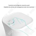 Miniatyrbild 3 av 4: TD® Automatisk Djurmatsautomat 7L Kvantitativ Intelligent Spannmålsmatningsmaskin