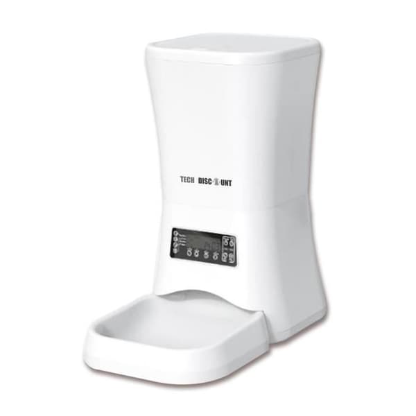 TD® Automatisk Djurmatsautomat 7L Kvantitativ Intelligent Spannmålsmatningsmaskin