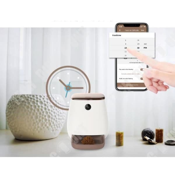 TD® Intelligent Automatic Pet Feeder Timed Feeder APP Set Automatic Feeder