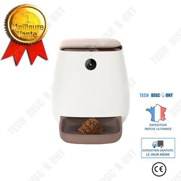 TD® Intelligent Automatic Pet Feeder Timed Feeder APP Set Automatic Feeder