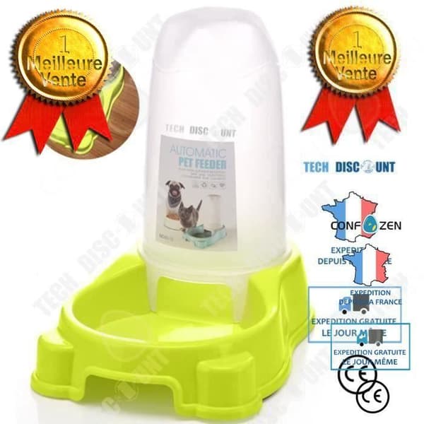 CONFO Cat Food Dispenser Hundskål Medium Husdjur Halkfri resor Kaninskål Foderfoder