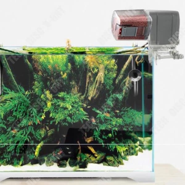 TD® WiFi akvarium intelligent synkronisering automatisk matare småfiskmatare koi guldfisk automatisk utfodring
