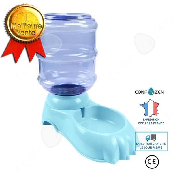 BOWL - CONFO - Automatisk matare - 3,5L - PET plast - Blå