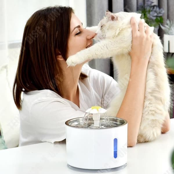 TD® Pet Drinker Elektrisk miljövänlig LED-recirkulerande vattendispenserfilterpatron