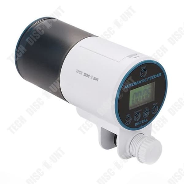 TD® Aquarium Automatic Feeder, Smart Timer, Automatic Fish Feeder, Small Feeder, Closed Type