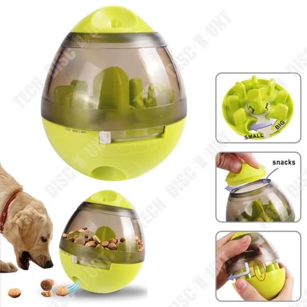 TD® Missing Cat Hundmat Bollautomat Skål Matskål Kibble Toy Pussel Husdjur Bollspel