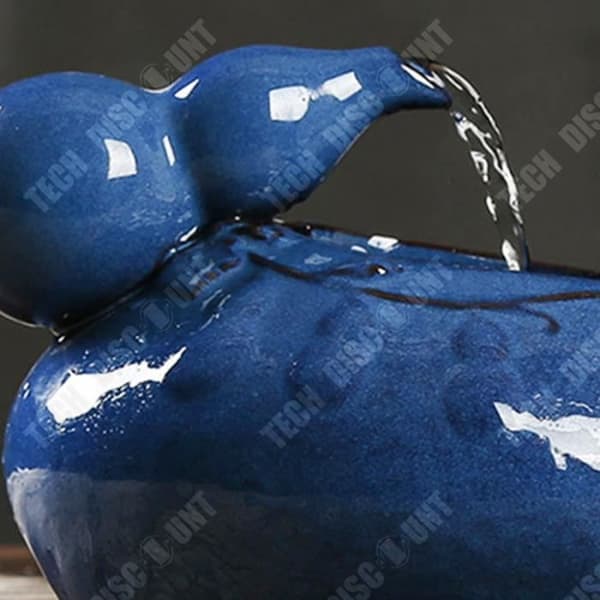 TD® Pet Drinker 17*12cm Vattencirkulation Antitorr skållning Automatisk vattentillförsel