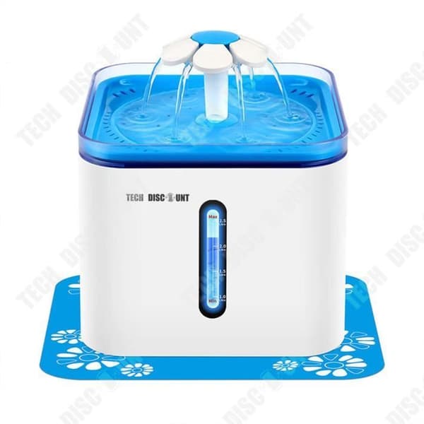TD® Pet Water Dispenser Automatisk cirkulerande vattendispenser Tyst mobil vattendispenser