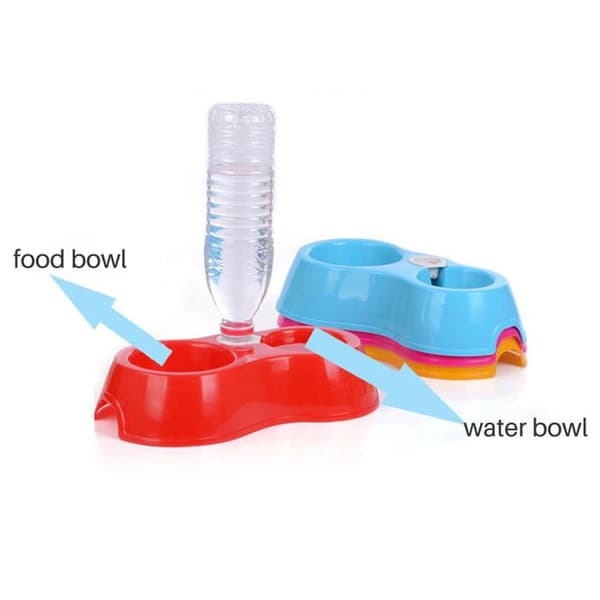 TD® Cat Hundmatskål Medium Halkfri Husdjur Resor Kanin Matskål Mat