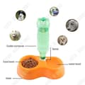 Miniatyrbild 2 av 4: TD® Cat Hundmatskål Medium Halkfri Husdjur Resor Kanin Matskål Mat