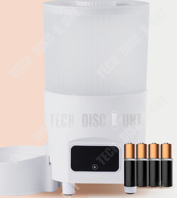 TD® Pet Feeder Intelligent Timing och Kvantifiering WIFI Remote Feeder 3L