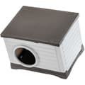 Miniatyrbild 3 av 4: Nisch - FERPLAST - PETVILLA 60 - 54 x 43 x 38,5 cm - Vit / Grå