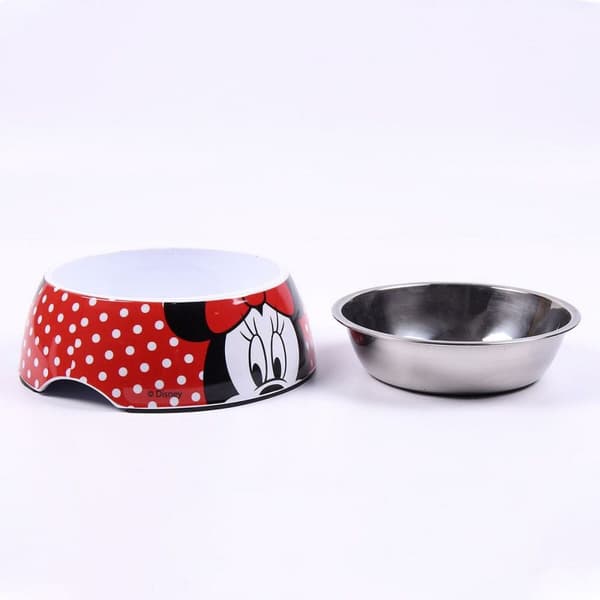 Hundmatare Minnie Mouse Röd Melamin 180 ml