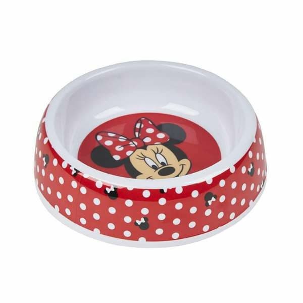 Hundmatare Minnie Mouse Röd
